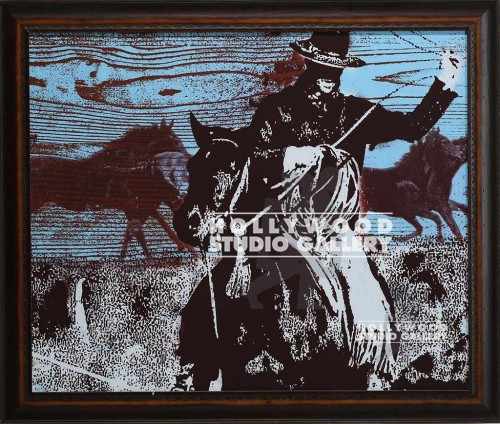 34X40 HALL AMERICANA 3-RODEO/WOOD
