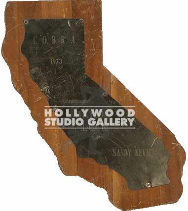 16x14 California Wall Plaque