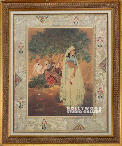 42x34 Oriental Print