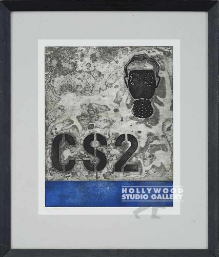 27X23 LEROUX CS2-GASMASK ETCH/BLK