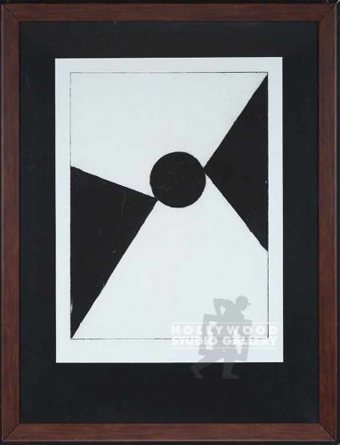 40X30 GILLETTE B/W GEOM.ETCHING/DBL