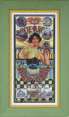 32X19 HENKEL"DIXIE ROMA"COLLAGE/GRN