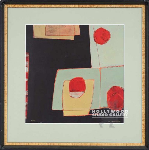 30X30 LAFONTSEE DANCE STEP-RED DOTS