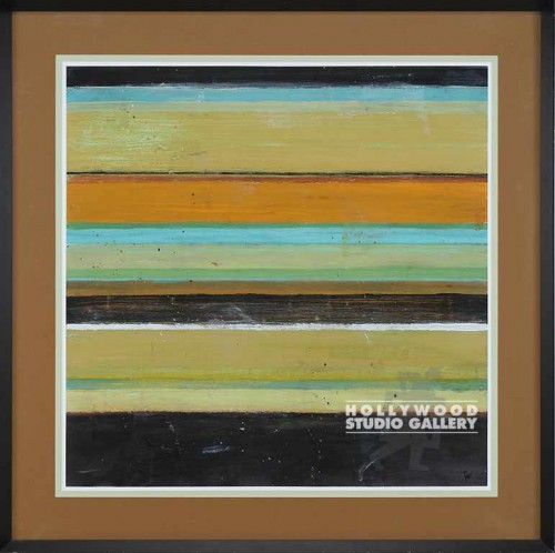 39X39 HALL STRIPE 2 STRIPES/BLK MTL