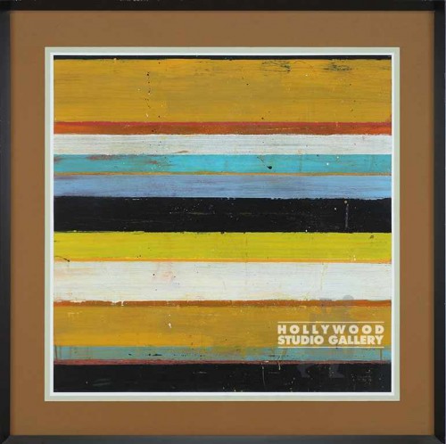 39X39 HALL AMBOY 2 STRIPES/BLK METL
