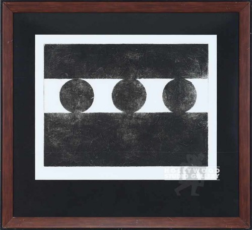 33X36 GILLETTE B/W GEOM.ETCHING/DBL