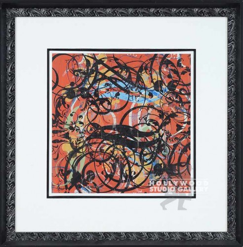 28X28 HALL TWIST I-FRNCH CURVES/BLK