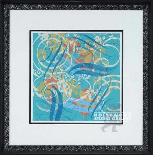 28X28 HALL TWIST A-FRNCH CURVES/BLK