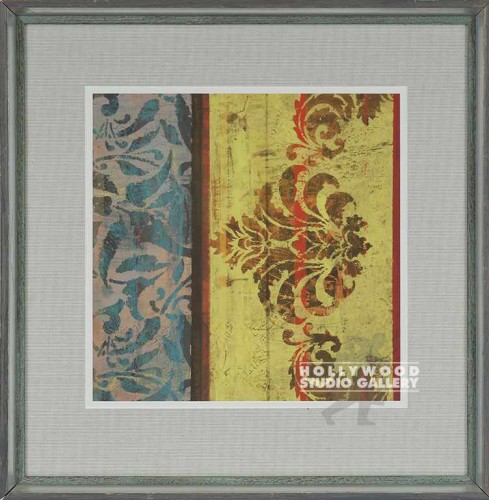25X25 BLOOM KISSNG HONEYBEES-DAMASK