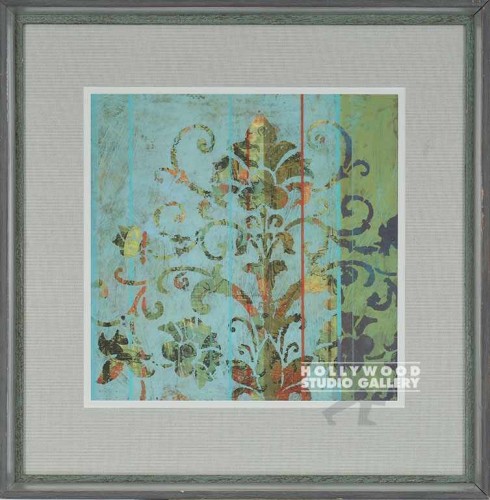 25X25 BLOOM SECRET GARDEN-DAMASK/