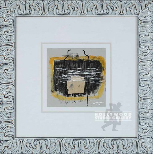 18X18 CARMEN GLD-BLK-WHT ABS/ORN.WH