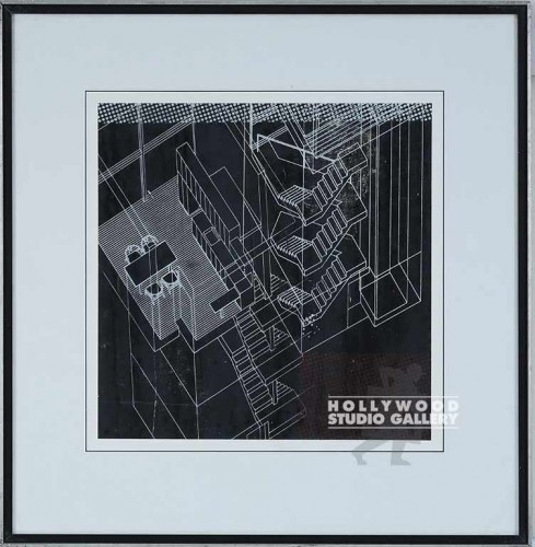 26X26 HALL VIEWS 3-B/W ARCHIT`L/MTL