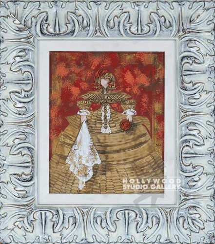 18X16 MORAGO COSTUME COLLAGE-RED