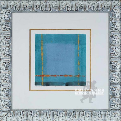 28X28 WHITTEMORE BLU-TURQ SQ/WHITE