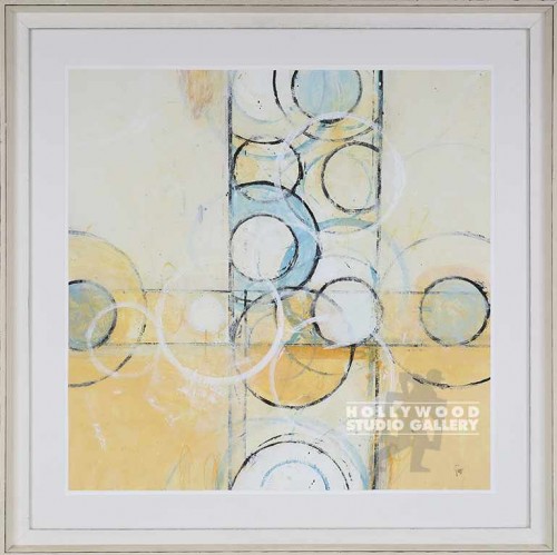 40X40 HALL ZEST>CIRCLES2-PALE/WHITE