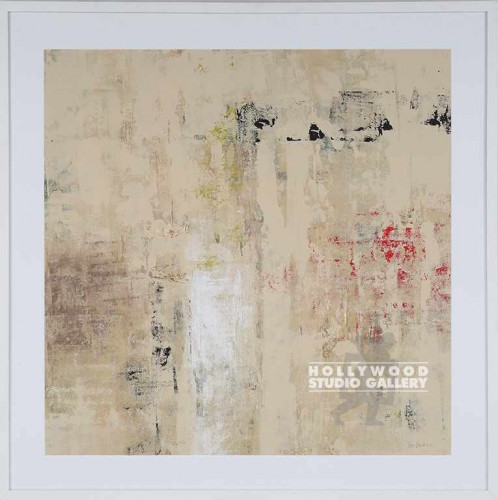 36X36 GORDON UNT.TAN ABSTR.SQ/WHT