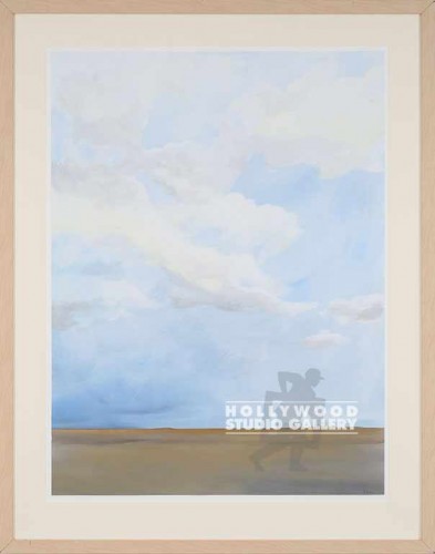 50X39 MARIE CLOUDSCAPE-OCHRE 2/LTWD