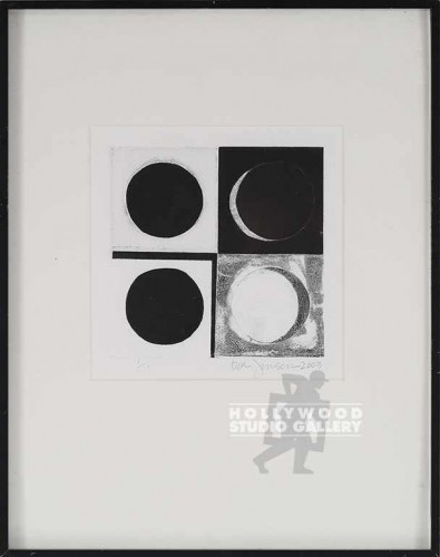 14X11 JENSEN B/W PHASES -4 DOTS/BLK