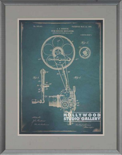 36X29 GI MOVIE PROJECTOR 1-BLU PRNT