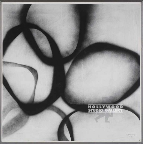 34X34 DAUNCEY BLK LOOPS2-OVALS/METL
