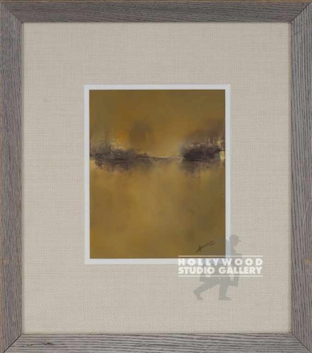 19X17 ALFONSO GOLDEN SCAPE/ GRAY
