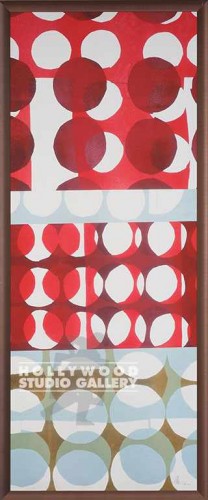 56X23 BRIGGS DOTS 5-RED-BLU-WHT/MTL