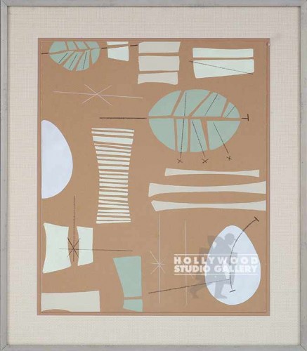 20X23 KELLY MODERNE TAN B.G/SLVR
