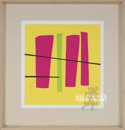 26X24 KELLY MODERNE-YELLO-PINK-GRN