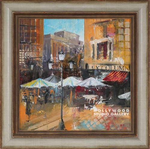 21X21 ALBERT SIDEWALK CAFÉ/ANTQ WHT