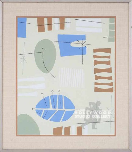 20X23 KELLY MODERNE LT.GRN B.G/SLVR