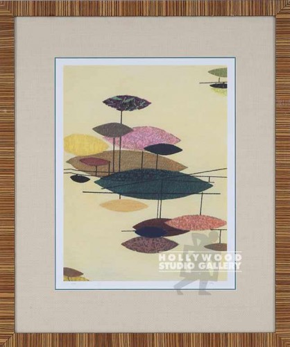 30X26 UTAY MODERNE ABST/STRIPED FRM