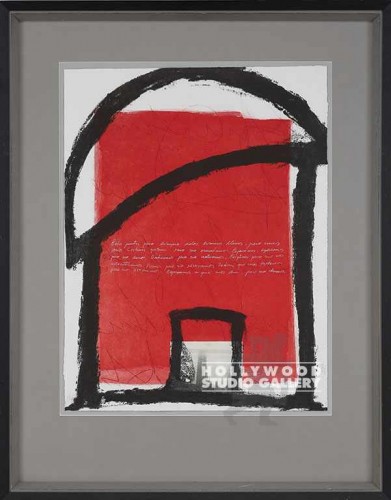 37X29 VINCHI.RED-BLK-WHT W/WRITING