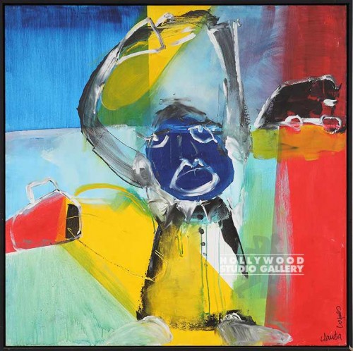 40X40 RIBEIRO BRITE CNVS-BLUE FACE