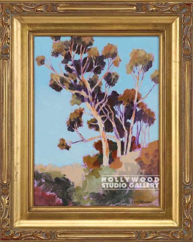 16X13 MIKKELSON PLEINAIRE TREES/GLD