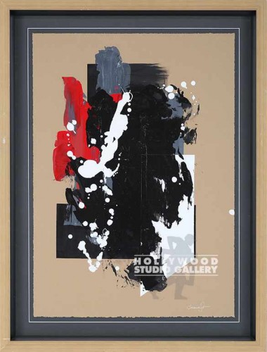 31X24 JONES RED-BLK-WHT SPLASH/TAN