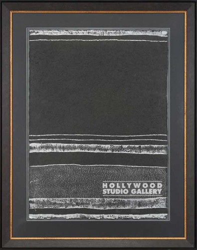 51X40 VIS.CON SILVR STRIPES ON BLK/