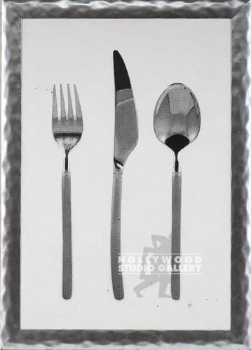 44X31 HALL MINIMAL MEAL-SILVRWARE