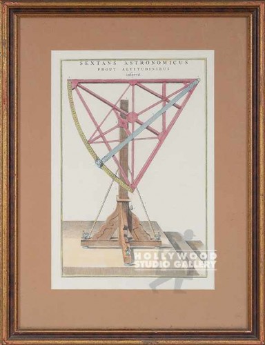 25x19 Astrolaub Antq.Engraving