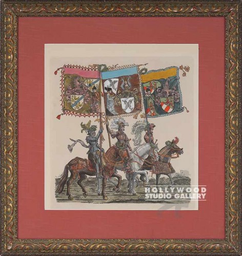 26X24 HERALDRY KNIGHTS/ORANTE