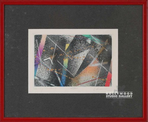 15X18 RUANE 80`S SWING  ABSTR/RED