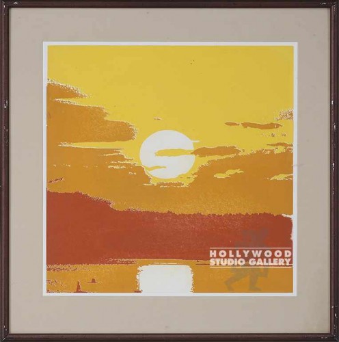 24X23 HALL SERENE SUNSET-ORNG/BRNZ