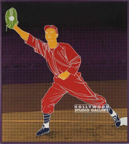 31X27 GI ORANGE B.BALL PLAYER/PURPL