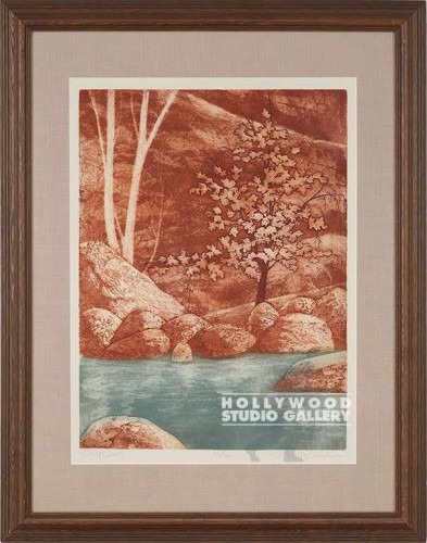 36X29 WHEELER STILL CREEK ETCH/WOOD