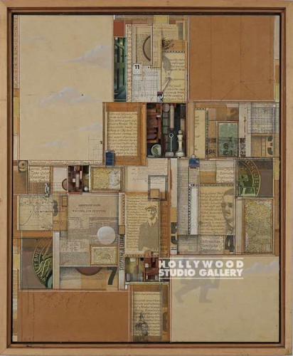 41x34" Slater Collage Large / Wood