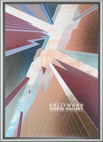 44X31 MUNZ 80`S GEOMETRICAL BLDGS