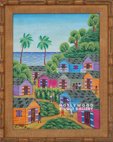 19x16 Haitian Painting