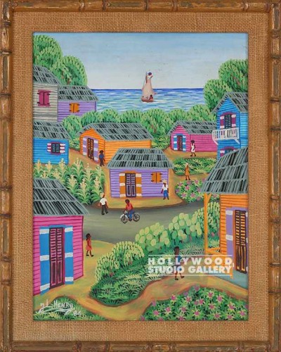 19x16 Haitian Painting