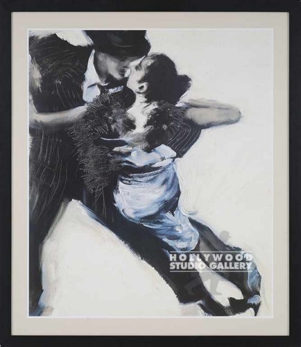 44X38 BURR THE EMBRACE-DANCERS/BLK