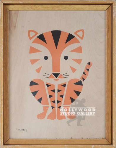 16X12 KENNEDY GRAFIC LION-WOOD/DBL