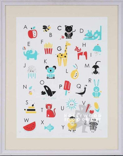 29X23 KENNEDY KID ALPHABET&ICONS/LT